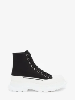 Women's Tread Slick Boot in Black/White