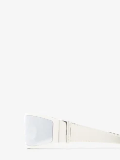 Y2K Metal Sunglasses in Light Silver